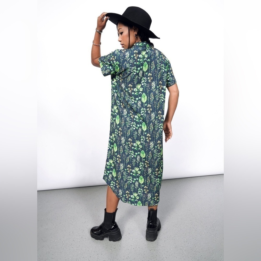 THE EMPOWER SHIRT DRESS NWT WILDFANG - Picture 5 of 13